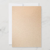 ベビー発表モダンベビー足 案内状 (裏面)