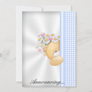 ベビー発表招待状 招待状