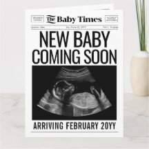 ベビー発表新聞妊娠の暴露