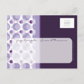 ベビー発表：：こんにちはベビー4 案内ポストカード (裏面)