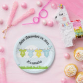 ベビー発表 ペーパープレート (パーティー)