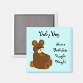 ベビー発表 マグネット (正面/裏面)