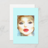 ベビー発表 案内状 (正面/裏面)