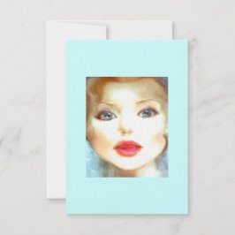 ベビー発表 案内状