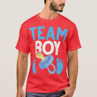 ベビー発表Future Parents Team Boy Gender R Tシャツ