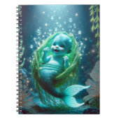 ベビー白熱［赤熱］光を放つのメルキッド ノートブック (正面)