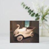 ベビー白鳥はがき ポストカード (スタンド正面)