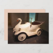 ベビー白鳥はがき ポストカード (正面/裏面)