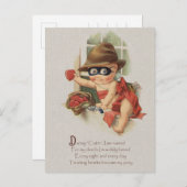 ベビー盗賊ハートCC0862ダニーかわいこちゃん ポストカード (正面/裏面)