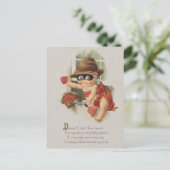 ベビー盗賊ハートCC0862ダニーかわいこちゃん ポストカード (スタンド正面)