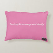 ベビー祈りの言葉枕 アクセントクッション (裏面)