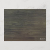 ベビー秋カボチャ少年の赤ちゃんシャワーの願い ポストカード (裏面)