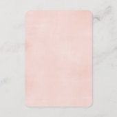 ベビー秋カボチャ緑ベビーシャワー用の本E エンクロージャーカード (裏面)