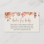 ベビー秋シャワーエンクロージャカード用ブック エンクロージャーカード (正面)