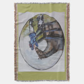 ベビー競走馬の牧草地 スローブランケット (正面縦)