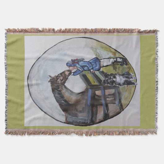 ベビー競走馬の牧草地 スローブランケット (正面)