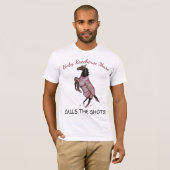 ベビー競走馬の馬はショットTシャツと呼ばれる Tシャツ (正面フル)