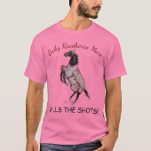 ベビー競走馬の馬はショットTシャツと呼ぶ Tシャツ (正面)
