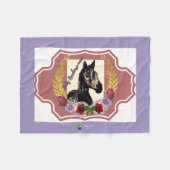 ベビー競走馬マーレがレースフリースブランケットに勝つ フリースブランケット (正面(横))