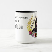 ベビー競走馬マーレはレースYTマグに勝つ マグカップ (中央)