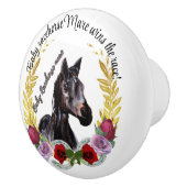 ベビー競走馬マーレセラミックプル セラミックノブ (右)