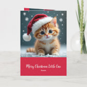 ベビー第1クリスマス カード (裏面)