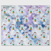 ベビー第1クリスマス ラッピングペーパー (フラット)