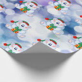 ベビー第1クリスマス ラッピングペーパー (角)