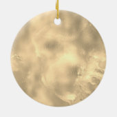 ベビー第1回クリスマスフォト セラミックオーナメント (裏面)