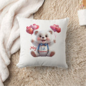 ベビー第1回バレンタインデー装飾用クッション クッション (ブランケット)