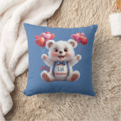 ベビー第1回バレンタインデー装飾用クッション クッション (ブランケット)