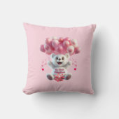 ベビー第1回バレンタイン装飾用クッション クッション (正面)