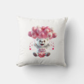 ベビー第1回バレンタイン装飾用クッション クッション (正面)