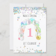 *~*ベビー第1回第1バルーンガール誕生日