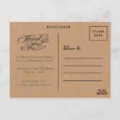 ベビー第1期シボロン感謝してい写真はがき ポストカード (裏面)