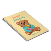 ベビー第1期5年ハニーベアDIY名/情報イエル ノートブック (右側)