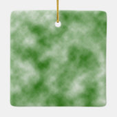 ベビー第2回クリスマスワンフォトスクエア セラミックオーナメント (裏面)