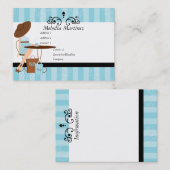 ベビー粉末 名刺 (正面/裏面)