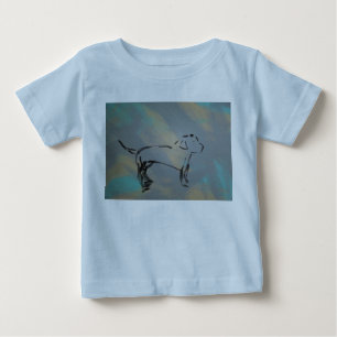 ベビー素晴らしジャージードッグTシャツ ベビーTシャツ