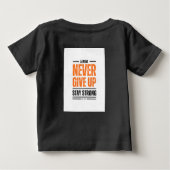 ベビー素晴らしジャージーTシャツ ベビーTシャツ (裏面)