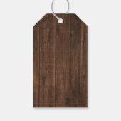 ベビー素朴が赤ちゃんシャワーを浴びる ギフトタグ (裏面)