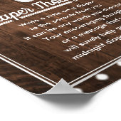 ベビー素朴が醸造おむつ思考ベビーシャワー ポスター (角)