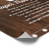 ベビー素朴が醸造おむつ思考ベビーシャワー ポスター (角)