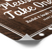 ベビー素朴は醸造ベビーシャワーの好意を取る ポスター (角)