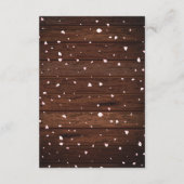 ベビー素朴イン開花桜さくらんぼブロッサム エンクロージャーカード (裏面)