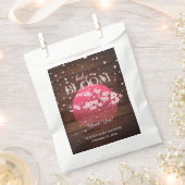 ベビー素朴イン開花桜さくらんぼブロッサム フェイバーバッグ (クリップ留めされた状態)