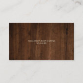 ベビー素朴カボチャ赤ちゃんシャワー用木本 エンクロージャーカード (裏面)