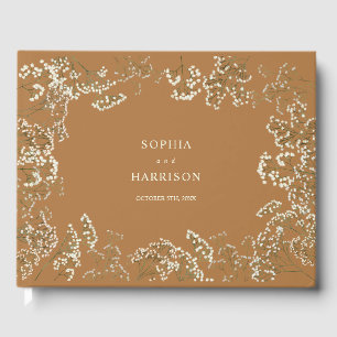 ベビー素朴ズブレスゴールデロ結婚ッドゲストブック ゲストブック