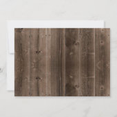 ベビー素朴ズブレスジャー&ハミングバード誕生日 招待状 (裏面)