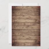 ベビー素朴ズブレスファミリーツリーファミリー懇親会 招待状 (裏面)